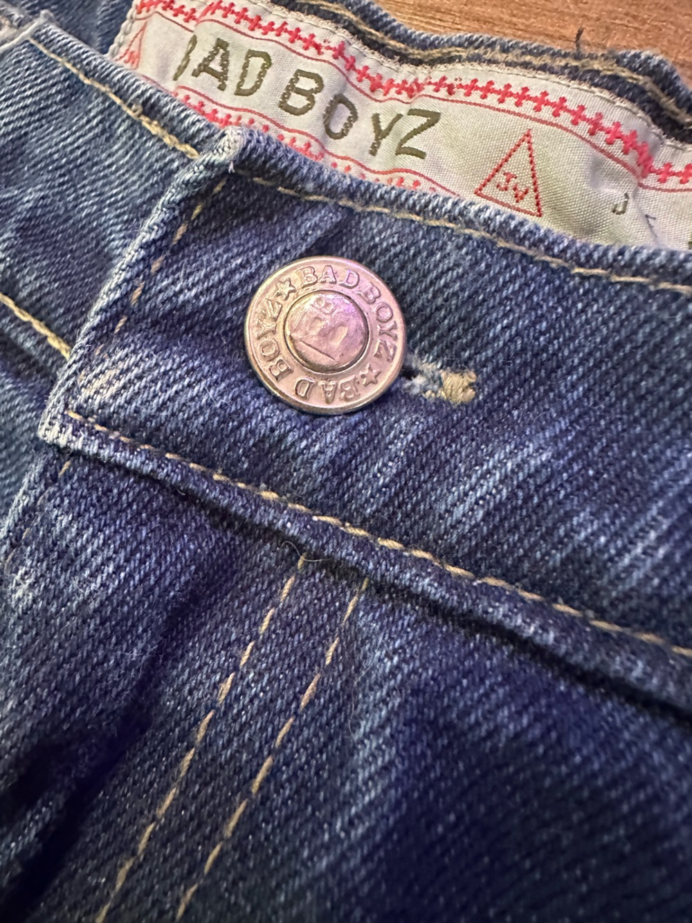 Vintage 90s/Y2K Bad Boyz Baggy Carpenter
Jeans - Picture 7 of 8
